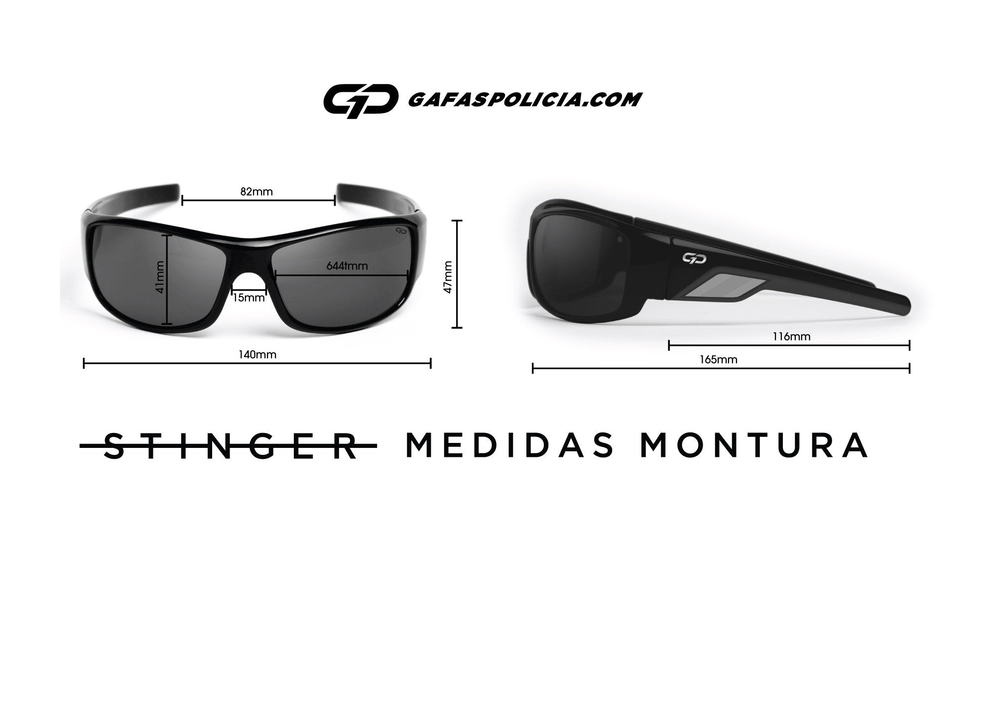 Gafas de Sol Policia Nacional Stinger Polarizadas GP gafaspolicia